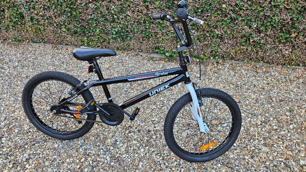 Kinder Acrobat BMX stuntfiets 20 inch 6-8 jaar - nieuwstaat, Fietsen en Brommers, Velgrem, Zo goed als nieuw, 20 inch, Ophalen