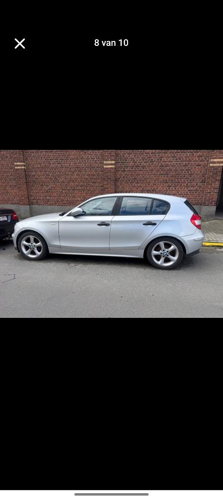 BMW 116i, Auto's, BMW, Zwart, 5 deurs, Particulier, Euro 4