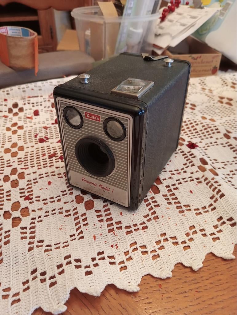 Antieke fototoestel met toebehoren, Ophalen of Verzenden