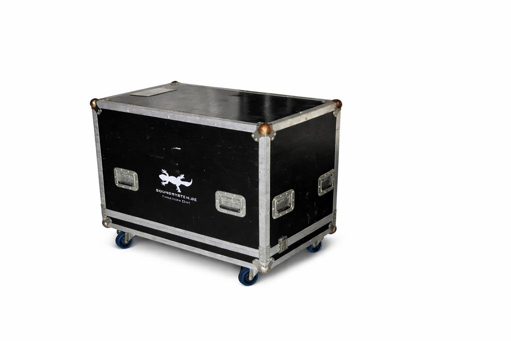 Flightcase voor 2 x 15” speakers, Ophalen, Zo goed als nieuw, Flightcase