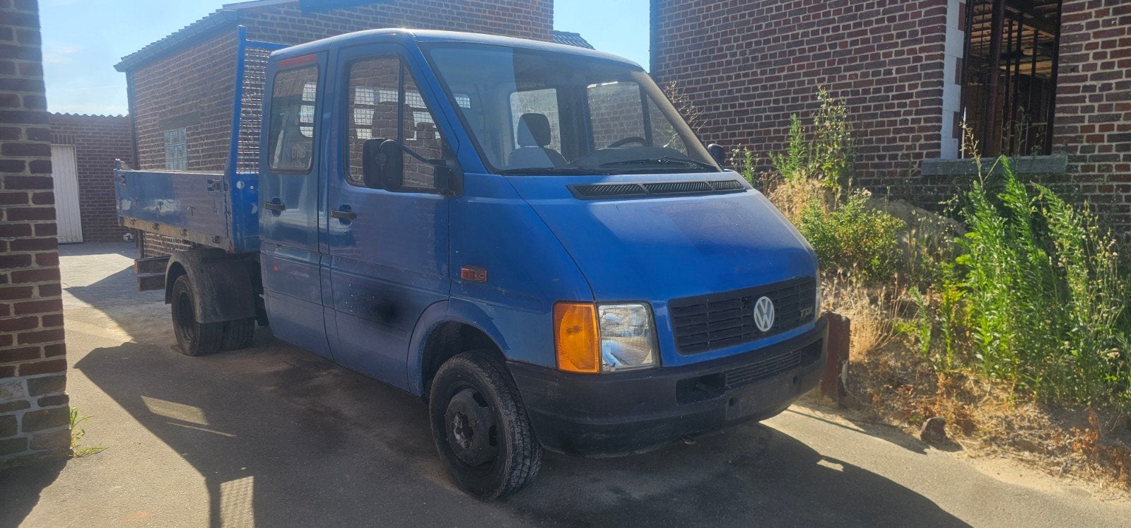 Benne basculante à cabine double Volkswagen LT 35 TDI — 1998, Entreprise, Achat