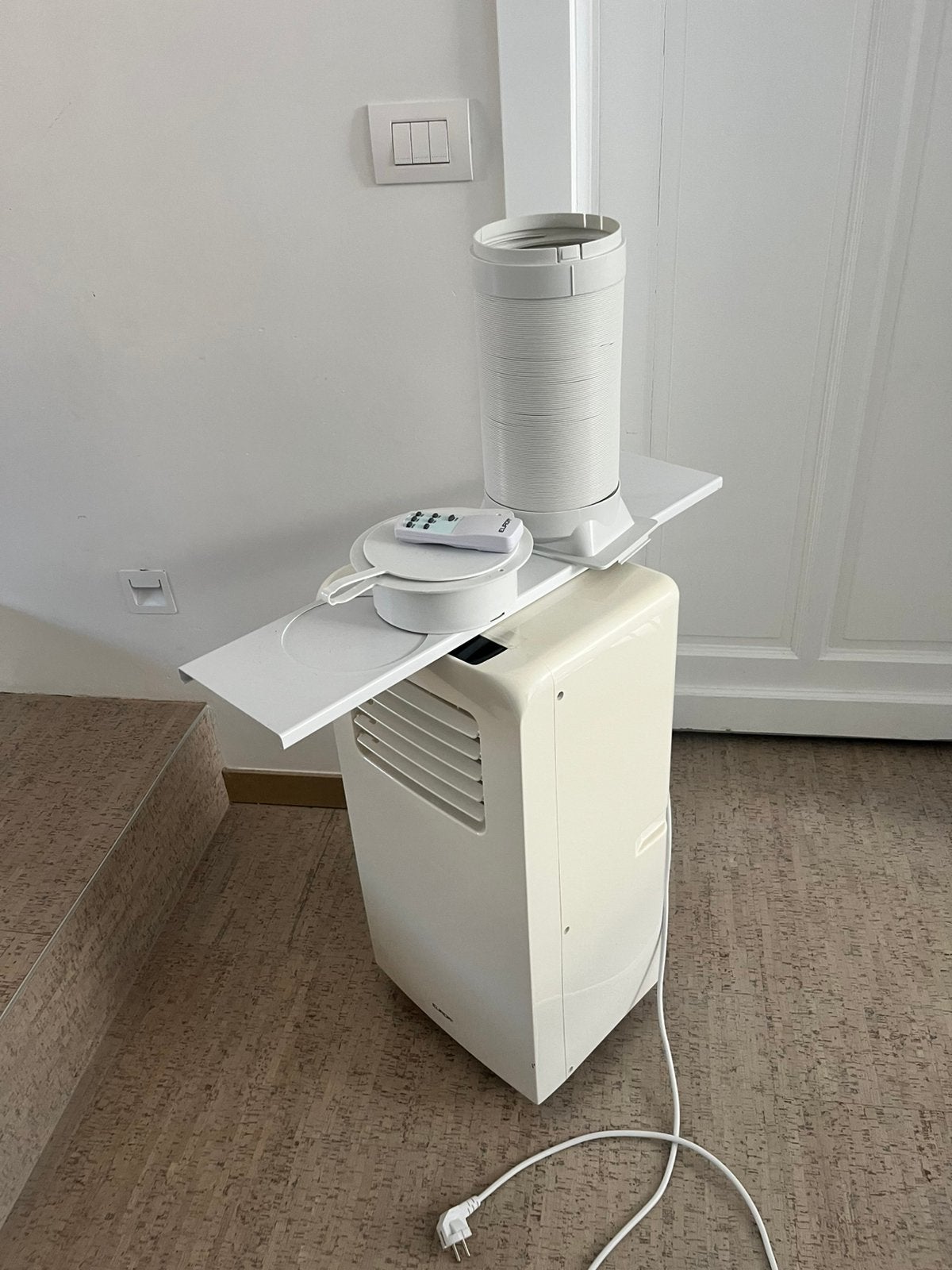 Mobiele airco EUROM PAC7.2, Elektronische apparatuur, Airco's, Ophalen, Zo goed als nieuw, Koelen en Ontvochtigen, Mobiele airco