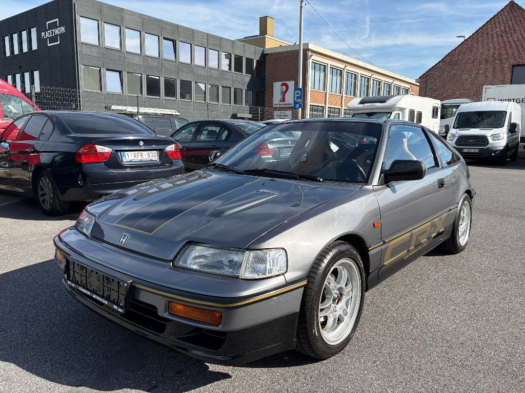 Honda CRX 1.6i16v, Auto's, Voorwielaandrijving, 4 zetels, Beige, 4 cilinders