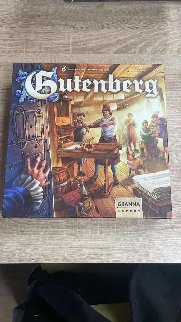Gutenberg, Een of twee spelers, Ophalen of Verzenden, Gebruikt