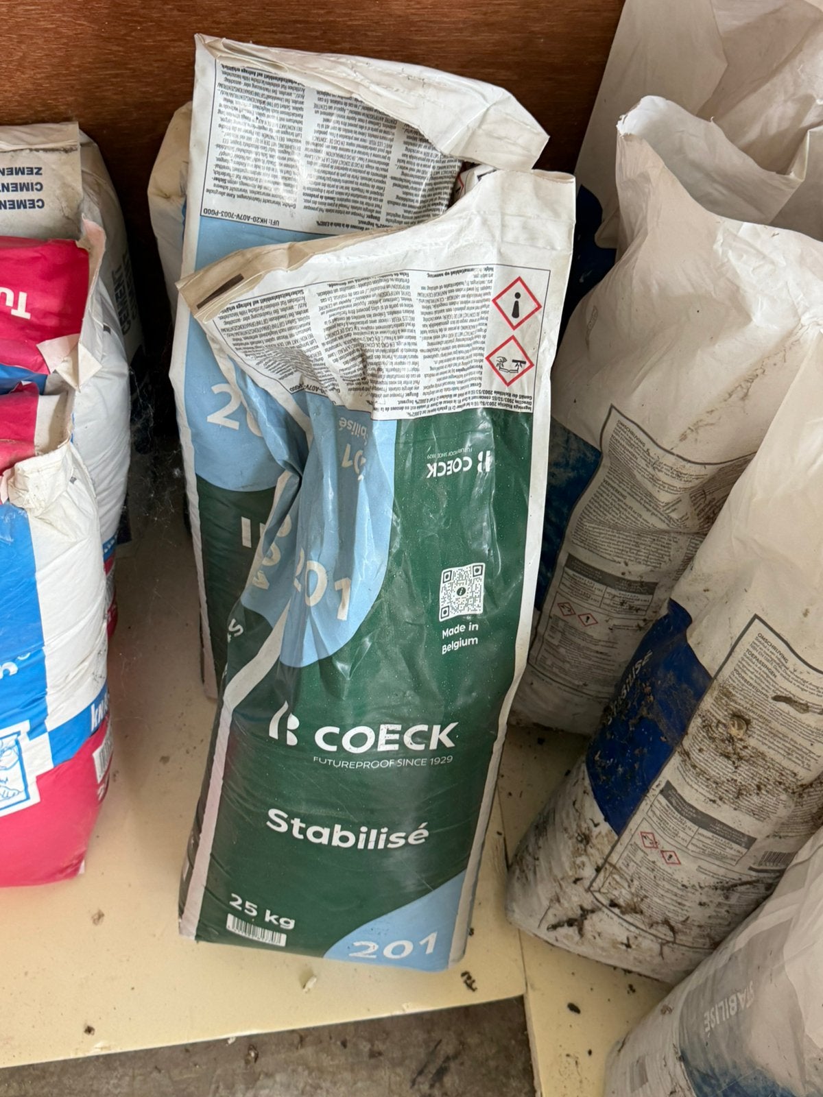 Stabilisation, Bricolage & Construction, Enlèvement