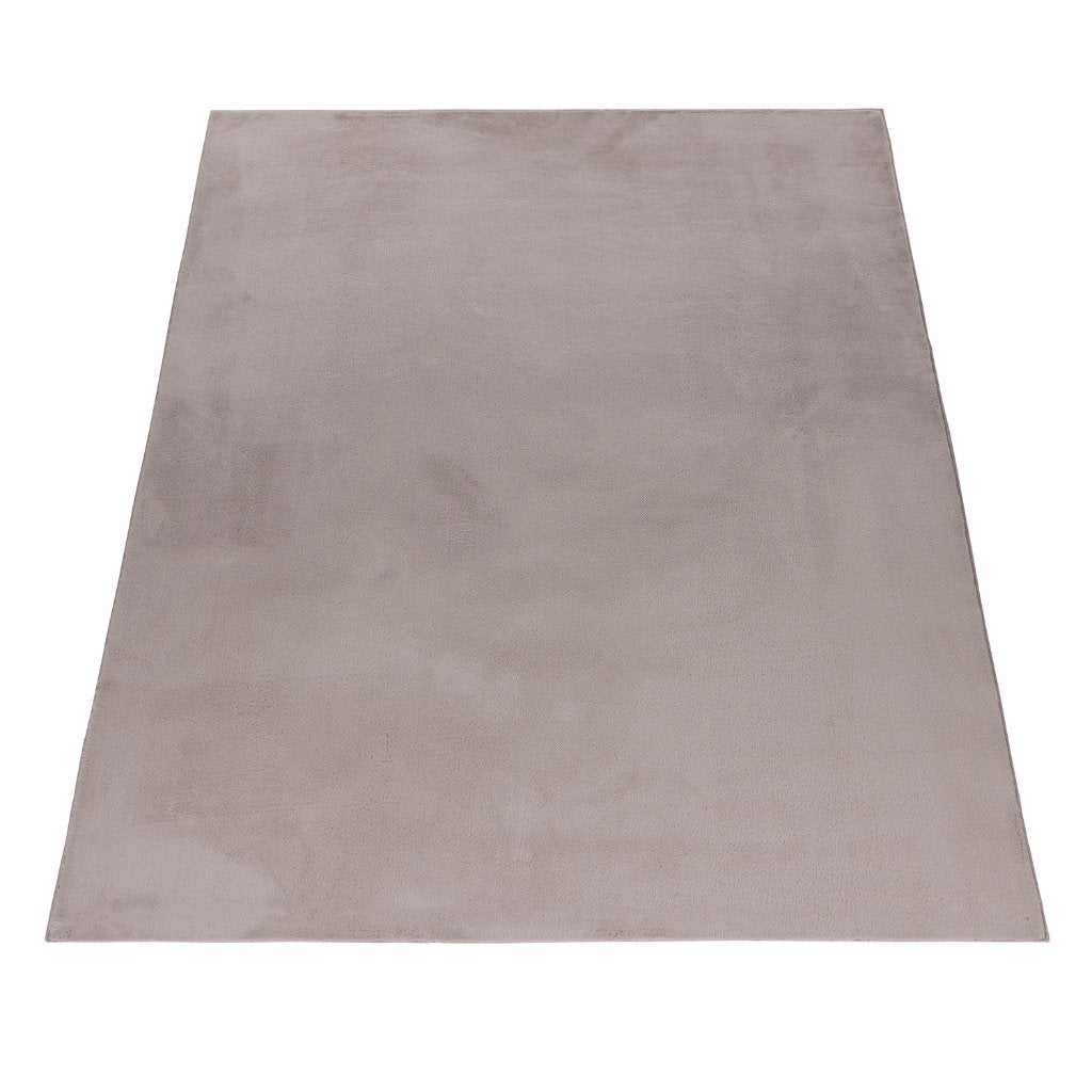 KNUFFEL Fluffy Vloerkleed – Taupe – 160 x 230 cm – Hoogpolig, Huis en Inrichting, Verzenden, Hoogpolig 30 mm Shaggy Tapijt – Zacht – Rechthoekig