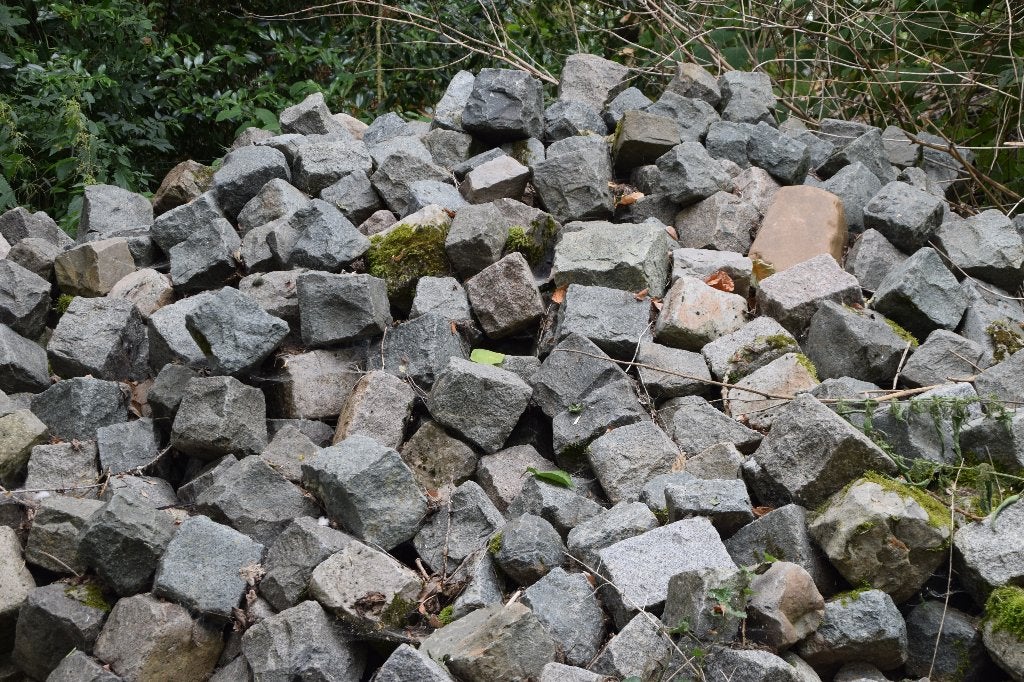 kasseien, Tuin en Terras, Ophalen, Overige typen, Zo goed als nieuw, Natuursteen