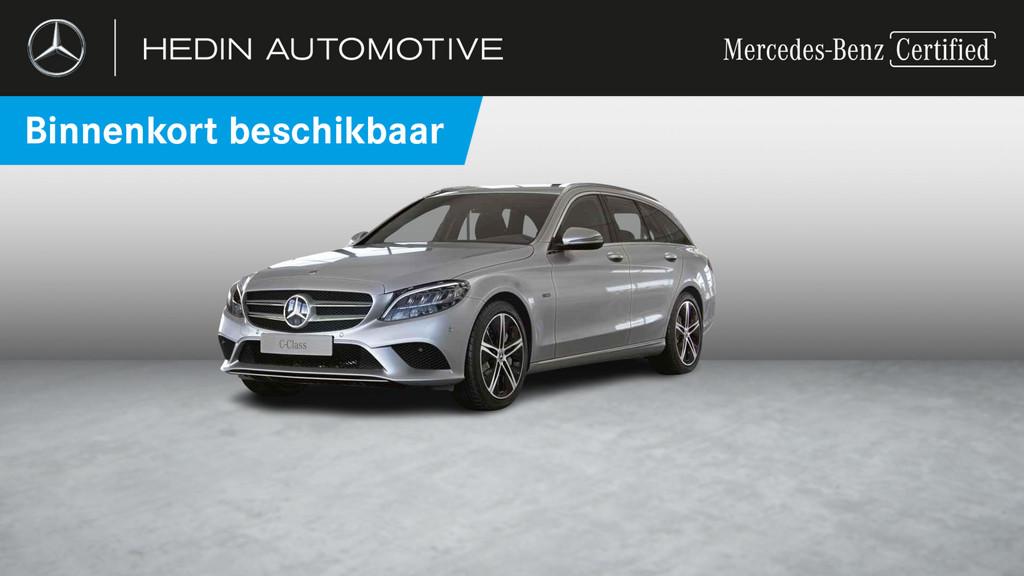 Mercedes-Benz C-klasse 300 DE Break Luxury Line | Trekhaak |, Auto's, Automaat, Zwart, 4 cilinders, Plug-in hybride