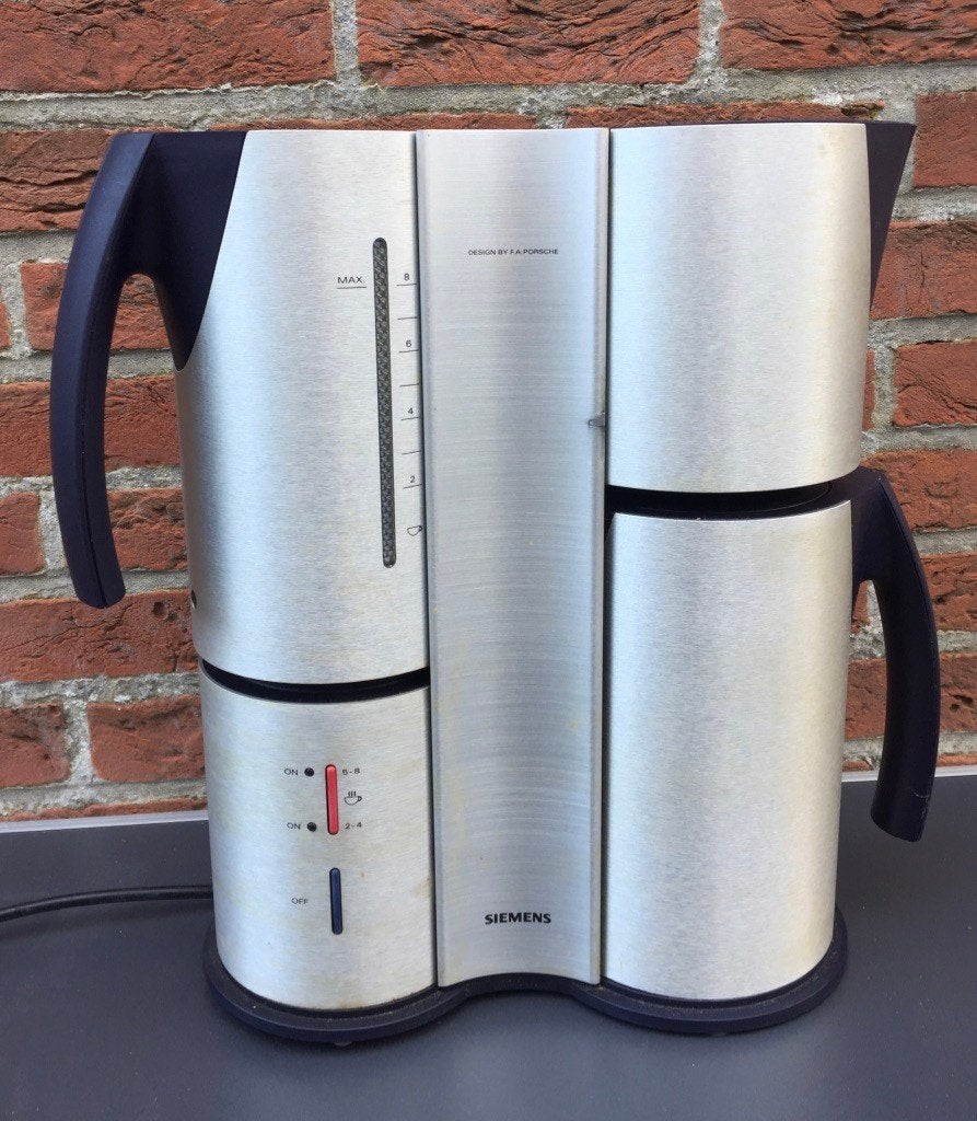 Siemens TC91100 - Design de F. A. Porsche, Enlèvement ou Envoi, Ne fonctionne pas, Cafetière