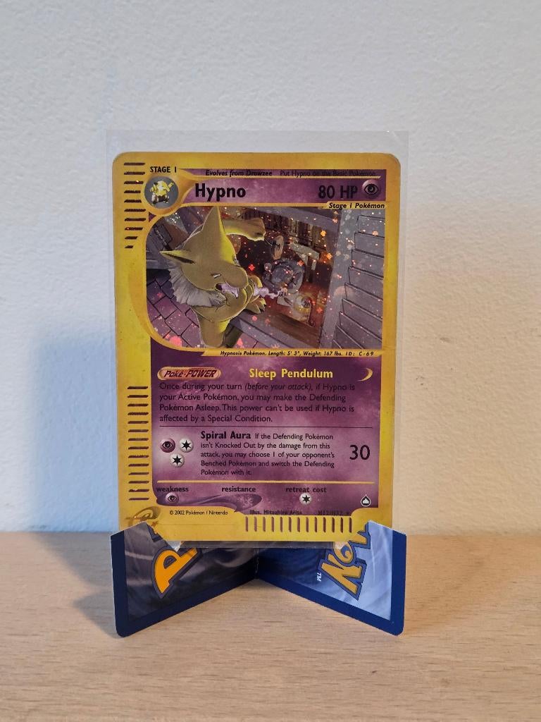 Pokémon Hypno H12/H32 Holo – Skyridge (Vintage WOTC), Enlèvement ou Envoi