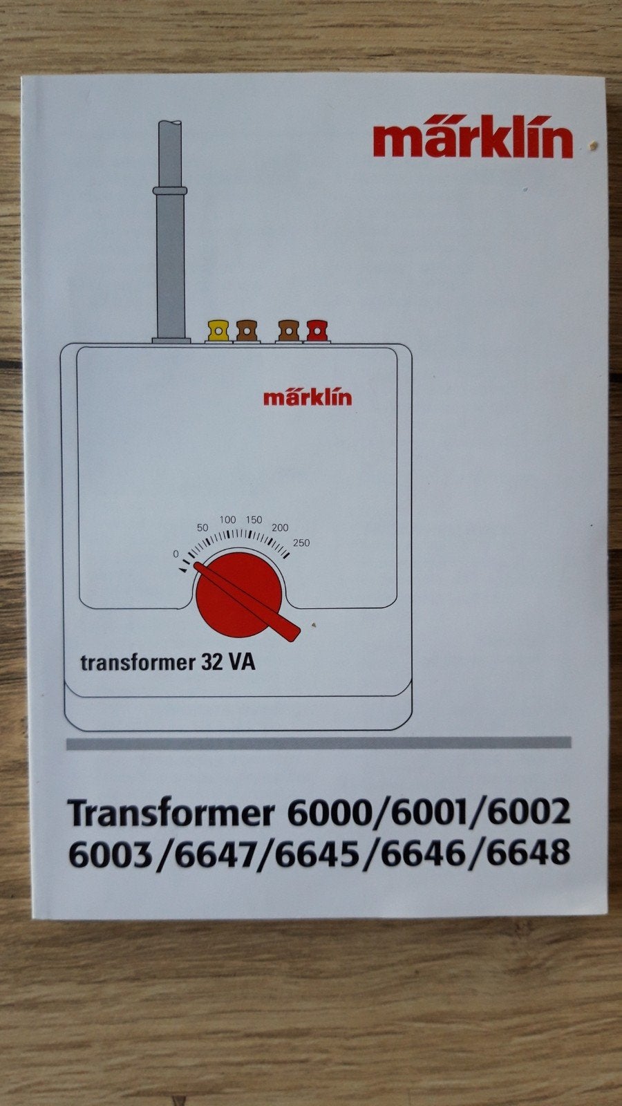 Manuel d'utilisation du transformateur Marklin, Hobby & Loisirs créatifs, Trains miniatures | HO, Enlèvement ou Envoi
