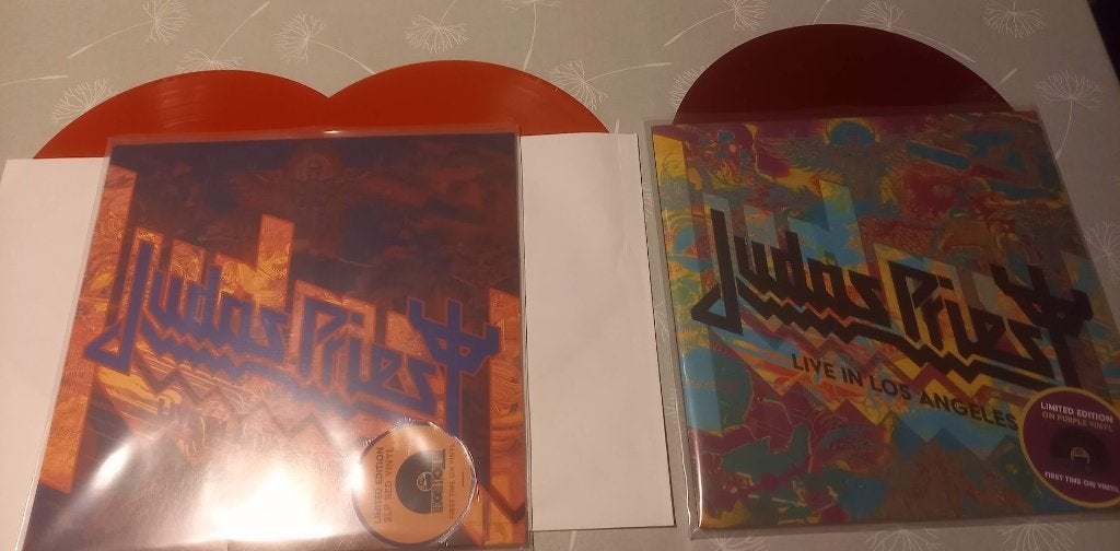 2 elpees judas priest in nieuwstaat !, Cd's en Dvd's, Ophalen, Zo goed als nieuw, LP