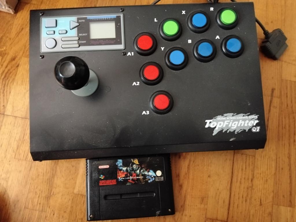 TopFighter GT Arcade Stick met Super Nintendo Game, Ophalen of Verzenden
