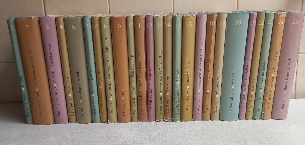 La Bibliothèque du Soir (25 volumes) - État impeccable, Livres, Enlèvement, Comme neuf