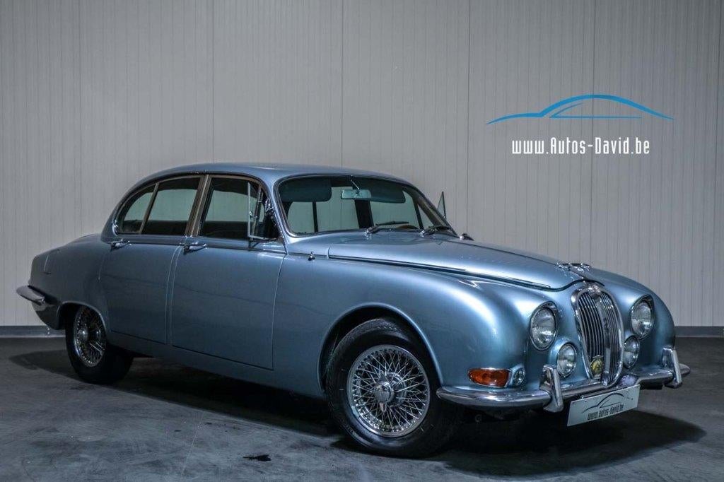 Jaguar mk 2 S 3.8 Saloon / OLDTIMER / LEDER / MISTLAMPEN !, Auto's, Jaguar, Bedrijf, Te koop, Overige modellen, Lederen bekleding