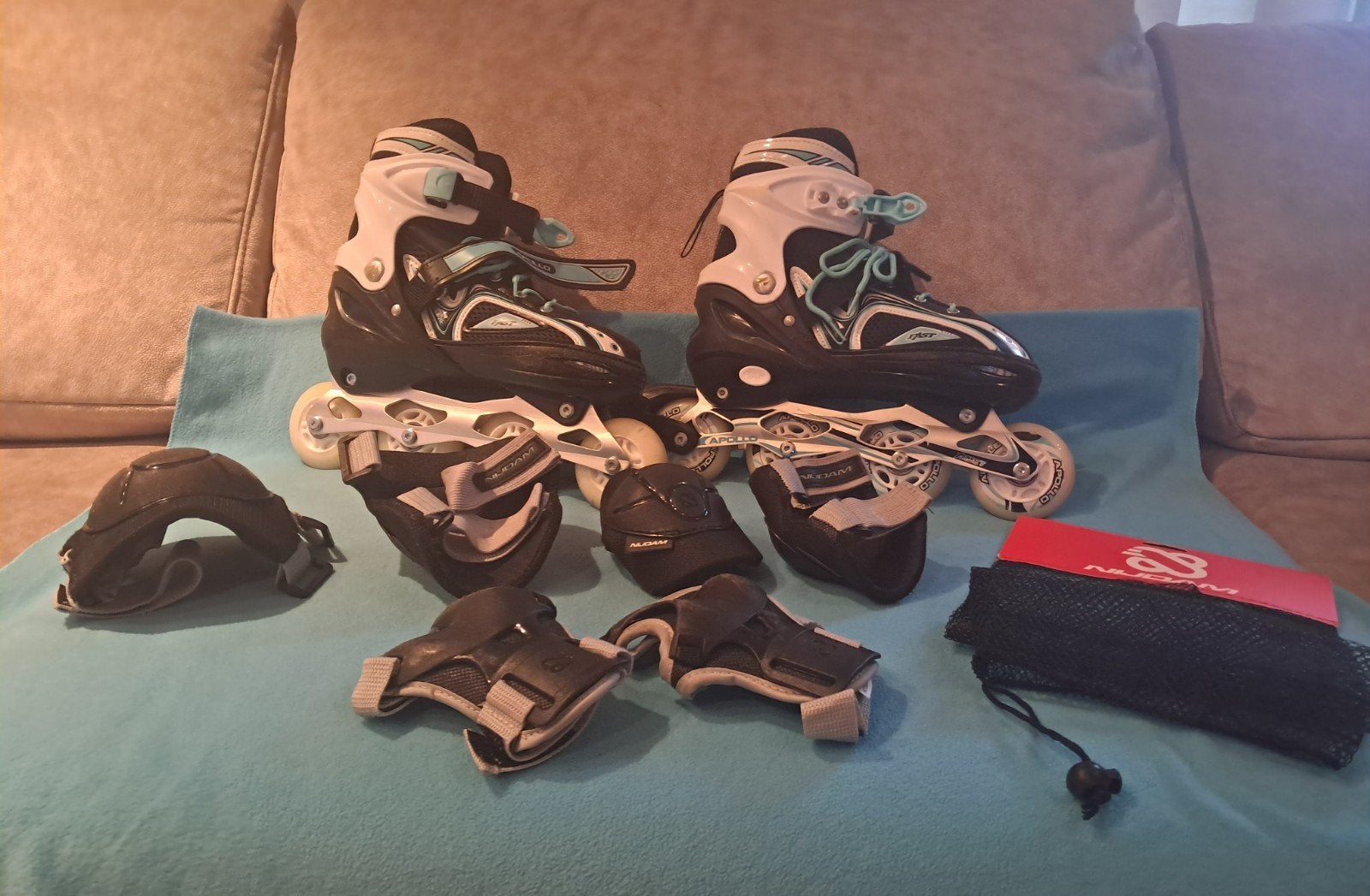 Inline skates met valuitrusting, Sport en Fitness, Skeelers, Ophalen