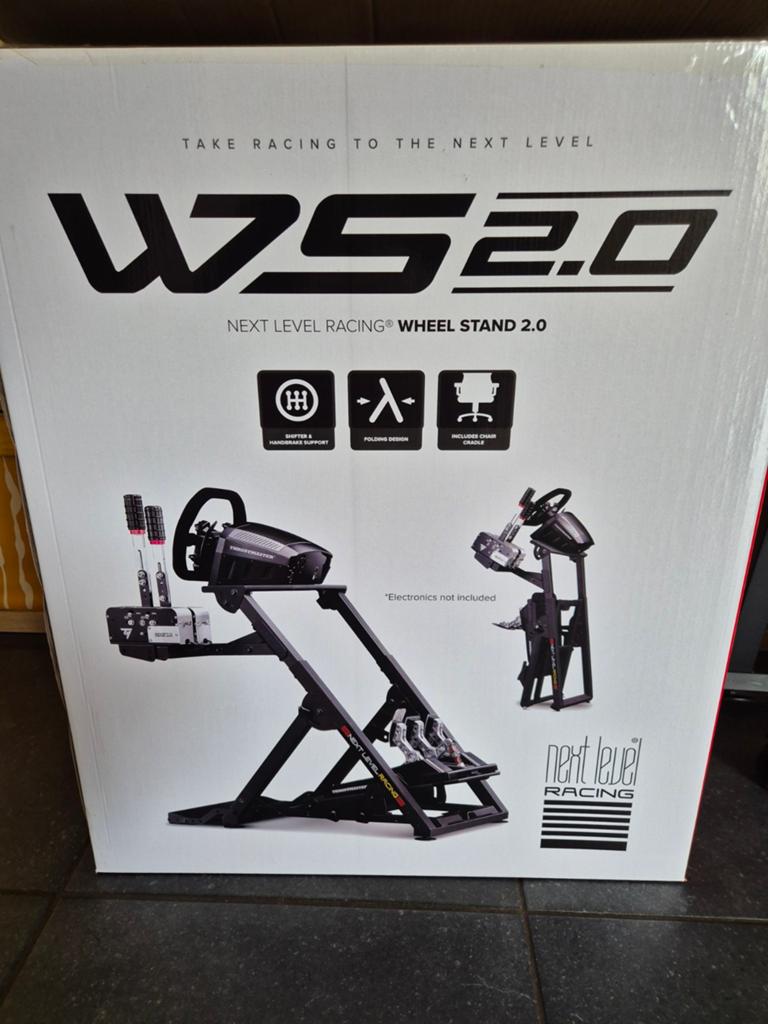Next Level Racing Wheelstand Pro 2.0 compleet!, Réglable, Autres types, Comme neuf, Enlèvement