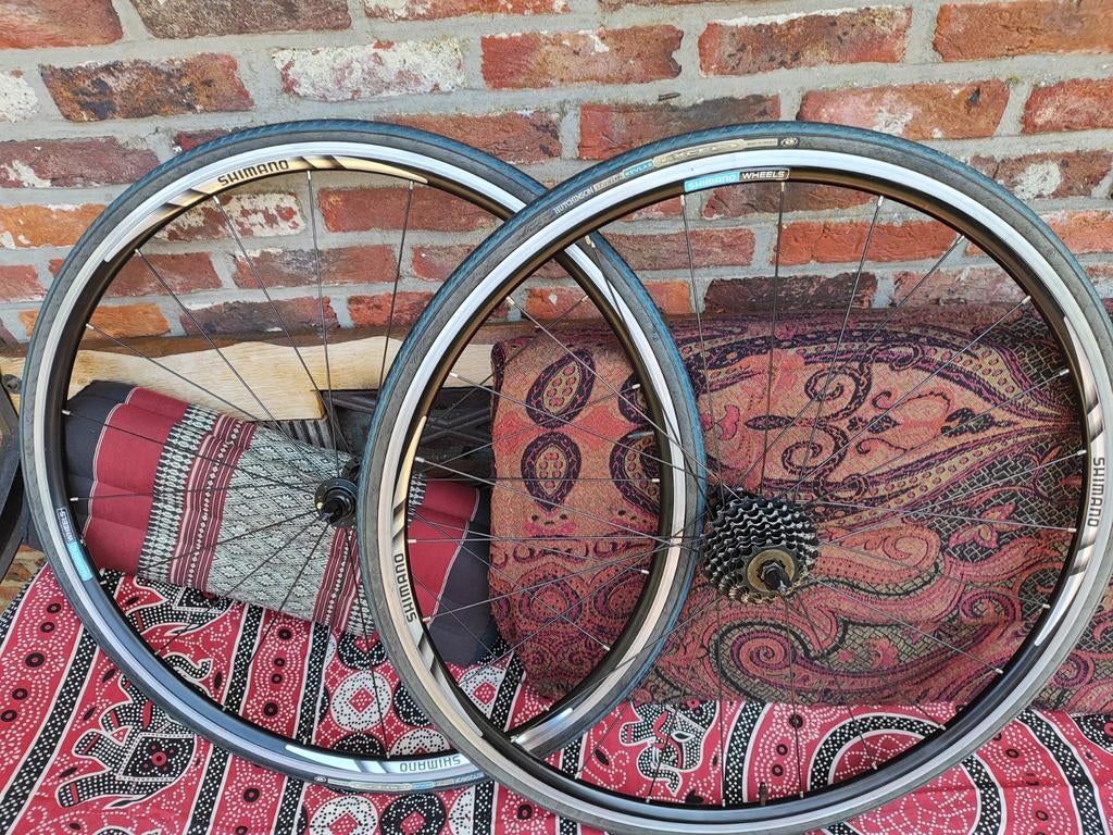 SHIMANO wielen,7 speed, 2 sets..., Fietsen en Brommers, Fietsaccessoires | Overige Fietsaccessoires, Ophalen