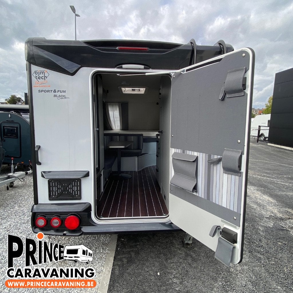 Knaus Sport & Fun 480 QL Black Edition - Prince Caravaning, Jusqu'à 4, 6 à 7 mètres, Entreprise, Roue de secours