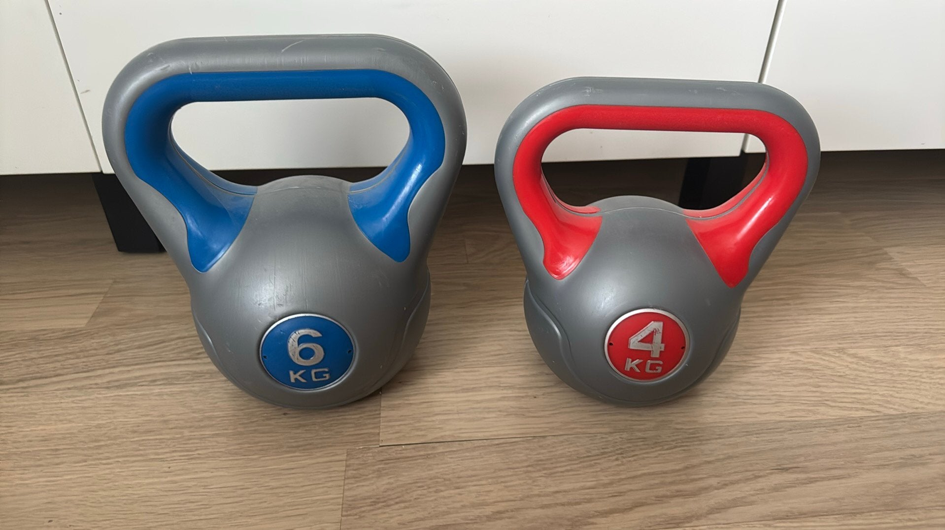 Kettlebells / gewichten, Enlèvement, Comme neuf