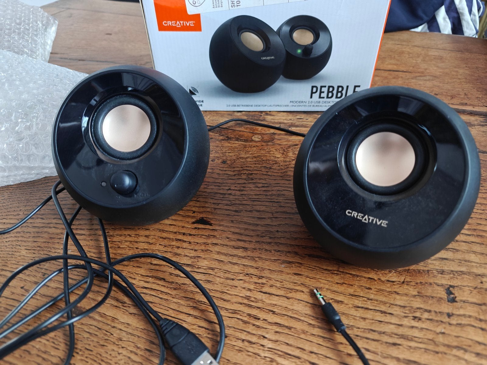 Creative Labs Pebble, TV, Hi-fi & Vidéo, Enceintes, Autres marques, Enlèvement ou Envoi