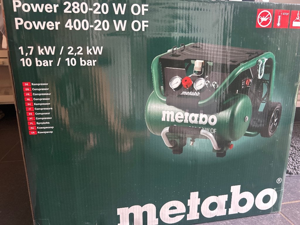 Compresseur metabo neuf, Enlèvement, Neuf, 10 bars ou plus
