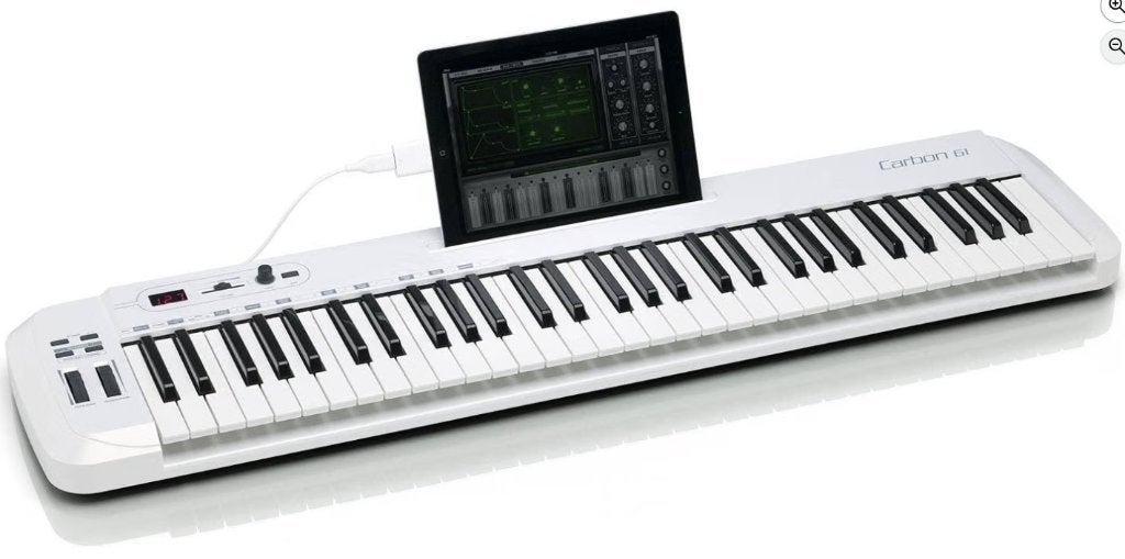 Keyboard Carbon 61 usb midi controller, Musique & Instruments, Comme neuf, Enlèvement, Sensitif, 61 touches