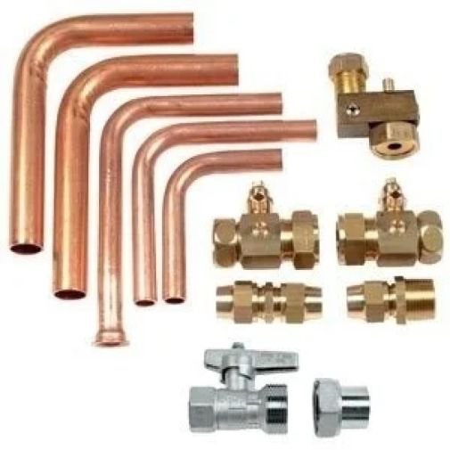Kit Raccordement VUW ECOtec Pro VCW Vaillant+Robinet À Gaz, Ophalen of Verzenden, Zo goed als nieuw, Kraan
