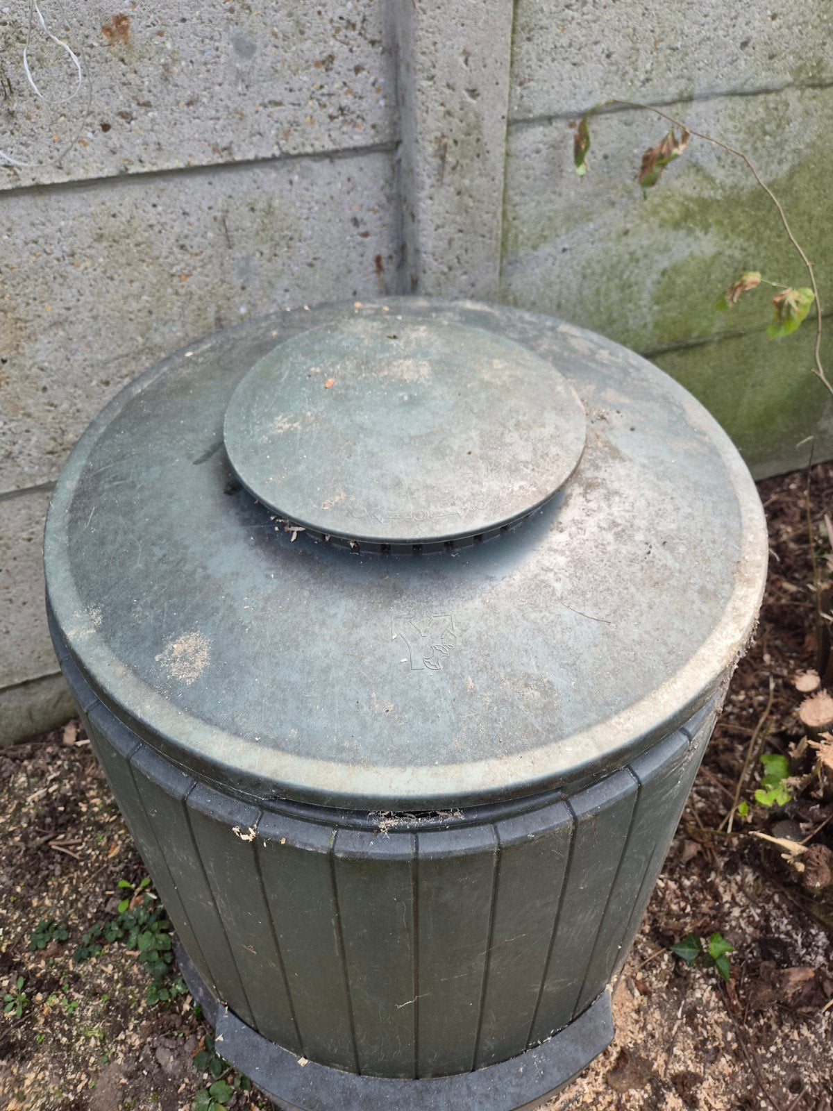 Compostvat, Ophalen, Gebruikt