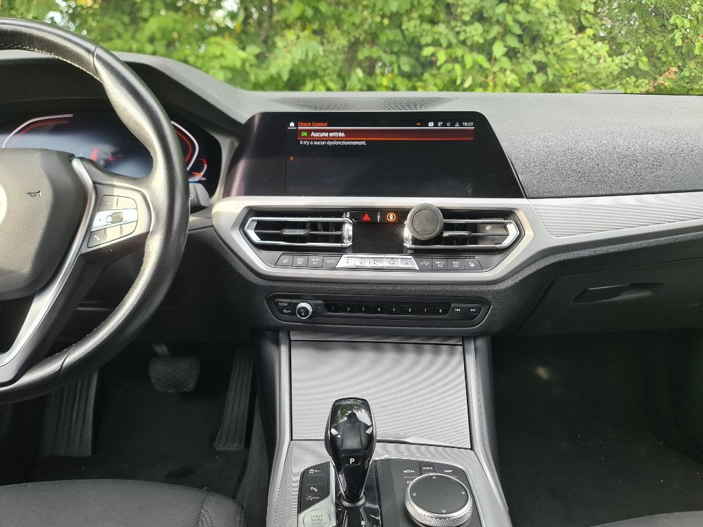 Bmw 318d G21 Fuul option etat neuf.pret a immatriculer.2020., 109 g/km, Noir, 5 portes, Automatique