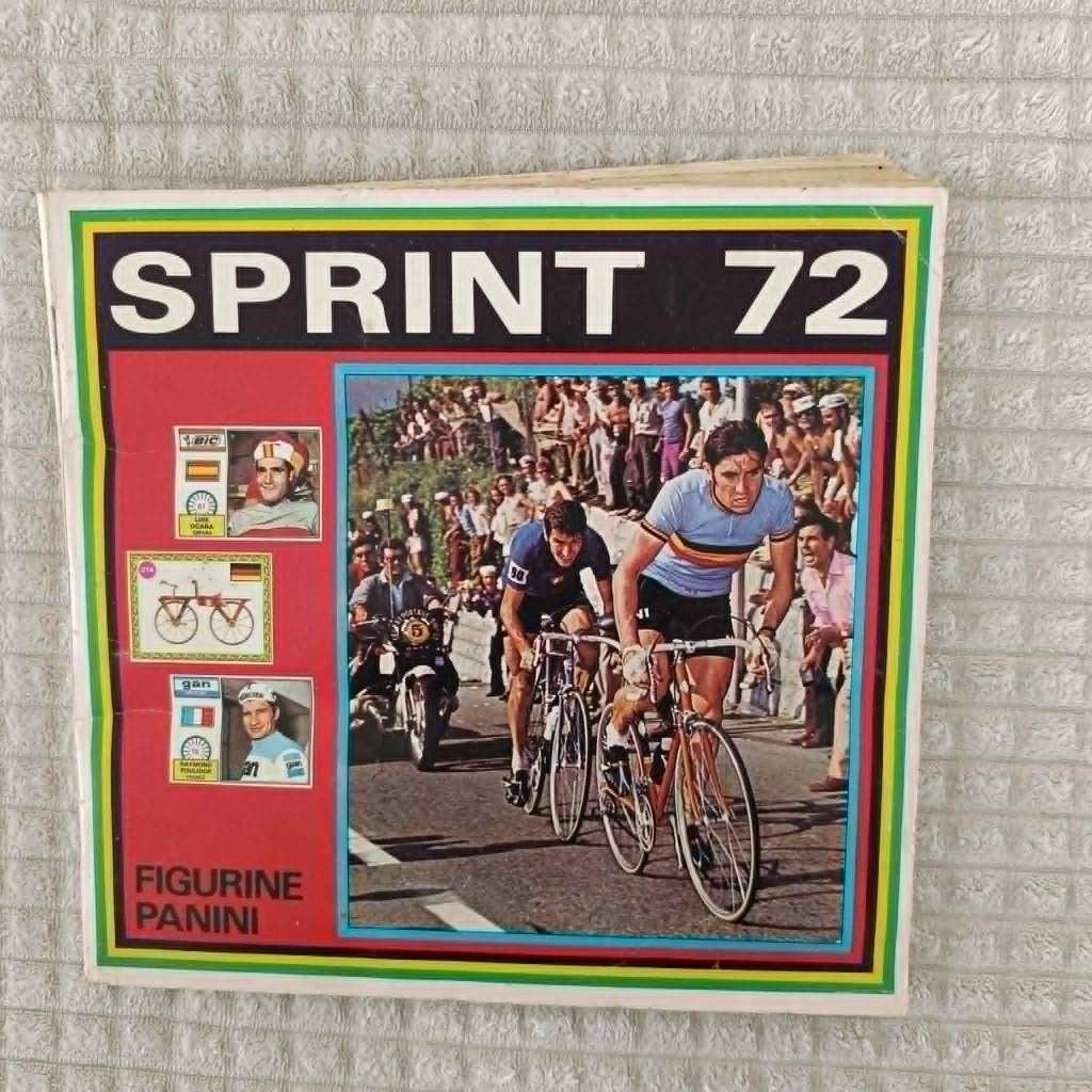 panini     sprint 1972     album complet, Verzamelen, Ophalen of Verzenden, Gebruikt, Boek of Tijdschrift