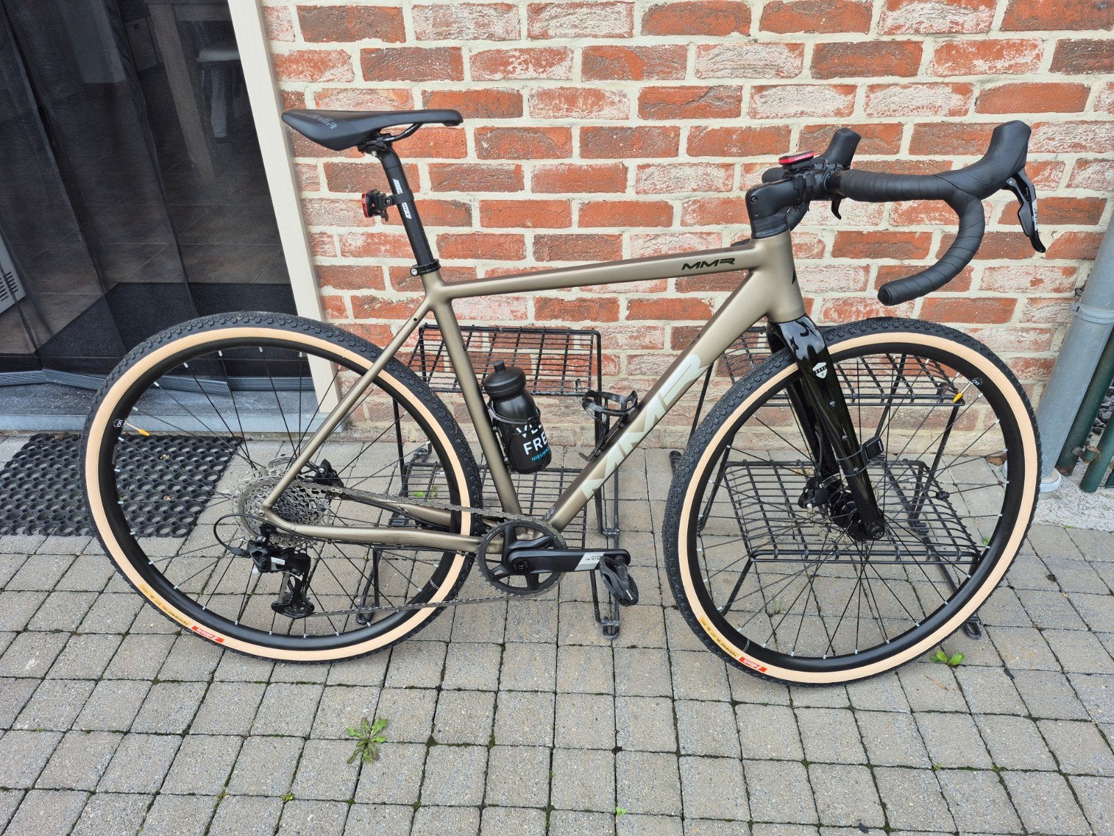 vélo Gravel MMR X grip, 10 tot 15 versnellingen, Overige maten, Schijfrem, 53 tot 57 cm