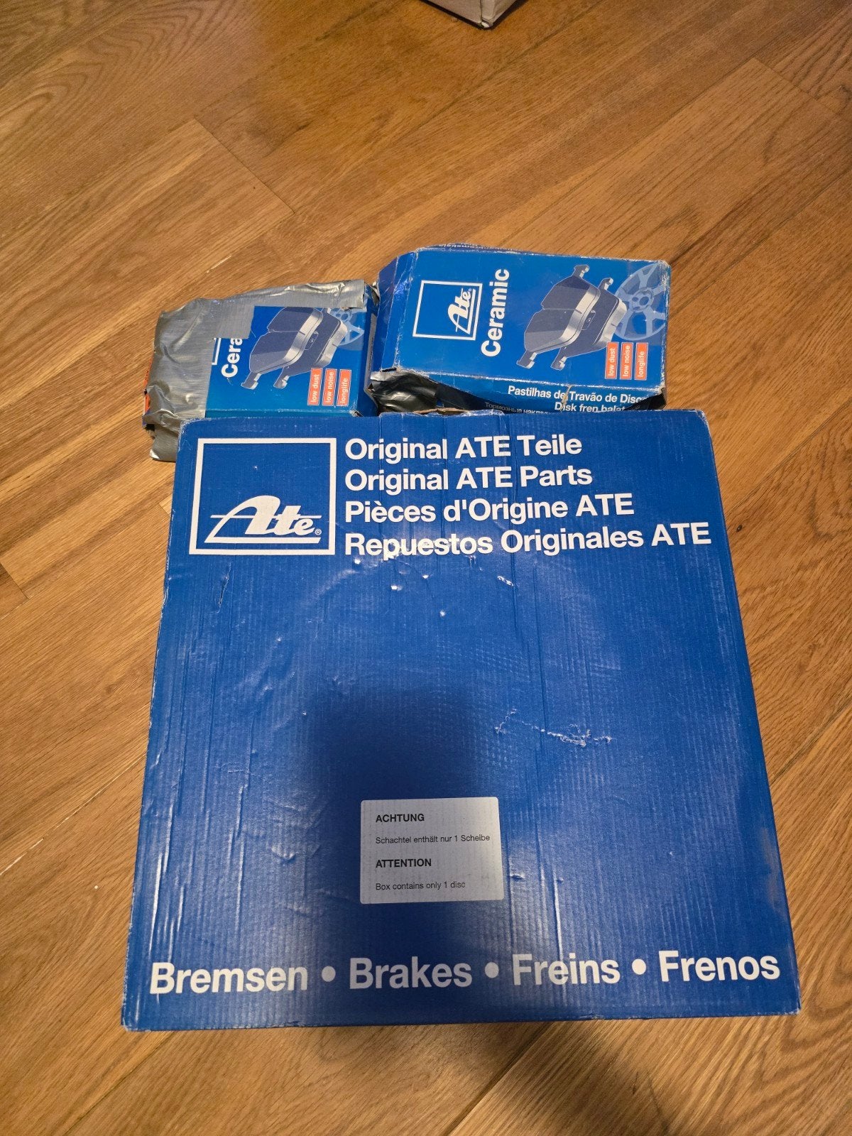 plaquette + disque de frein avant bmw f10/f11, Enlèvement, BMW
