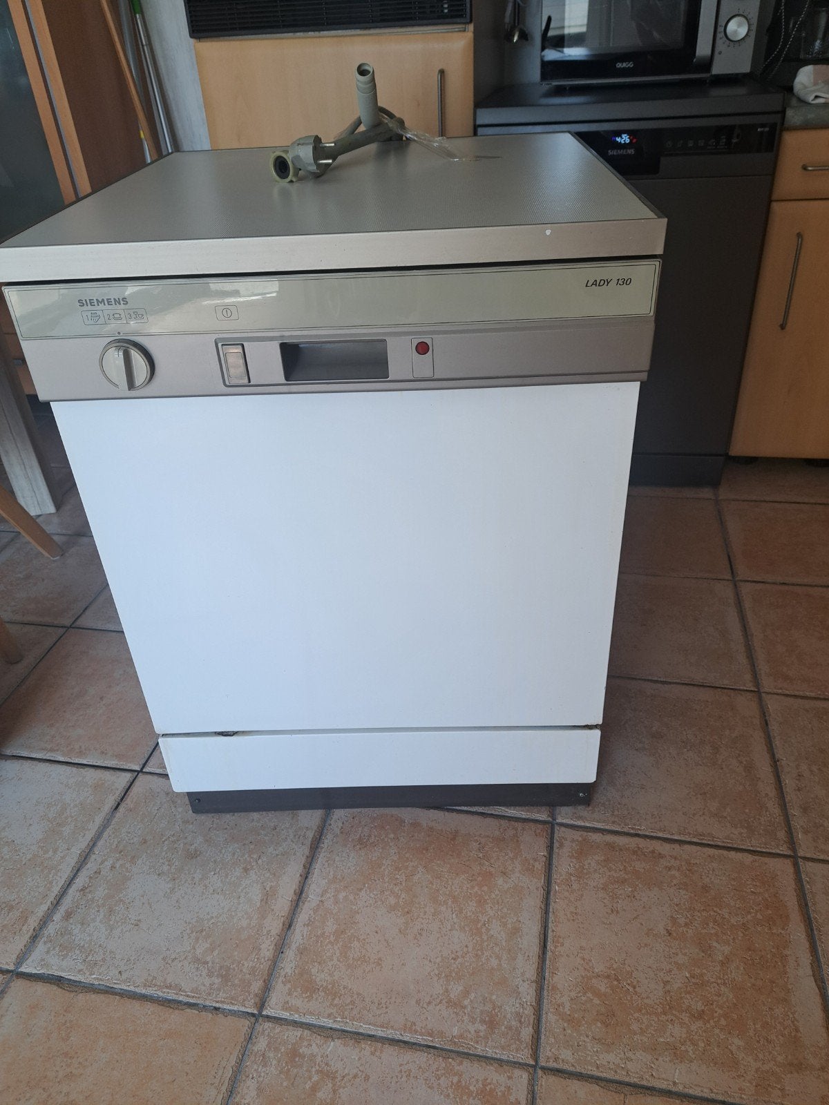 Siemens vaatwasser, Ophalen