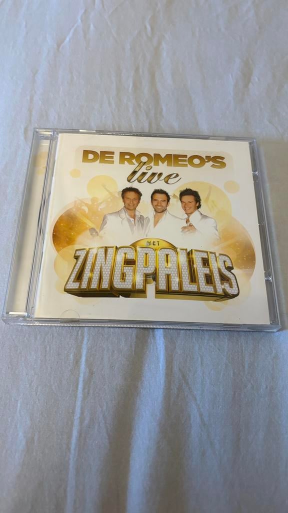 Cd De romeo’s live : Het zangpaleis, Ophalen, Zo goed als nieuw