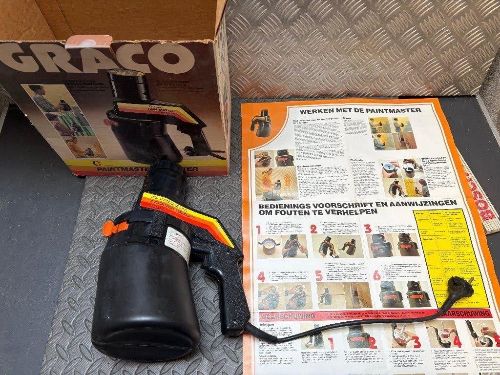 PISTOLET À PEINTURE ÉLECTRIQUE - GRACO, Bricolage & Construction, Matériel de peinture, Envoi, Utilisé, Pulvérisateur de peinture ou Pompe à peinture