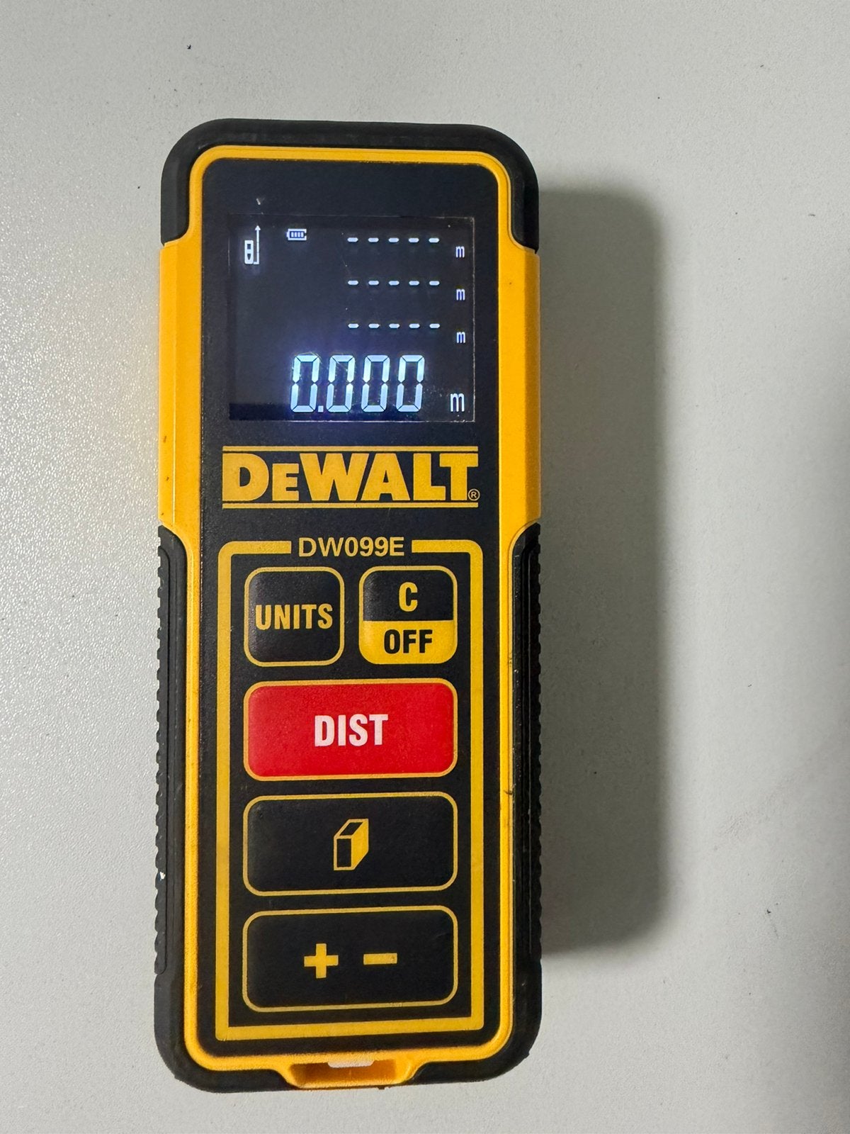 Télémètre laser DeWalt DW089K - Comme neuf, Enlèvement ou Envoi, Comme neuf