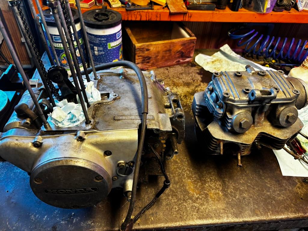 Motorblok CD175, Motoren, Ophalen