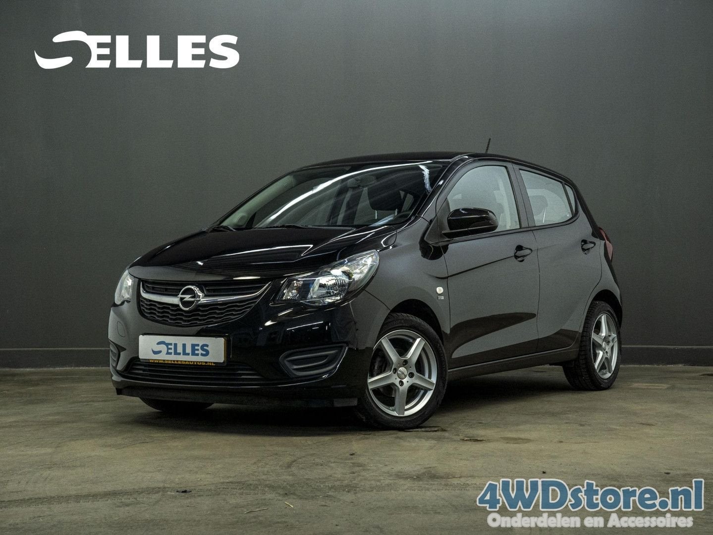 Opel Karl 1.0 ecoFLEX 120 Jaar Edition | Airco | Bluetooth |, Zwart, 110 g/km, Zwart, Handgeschakeld