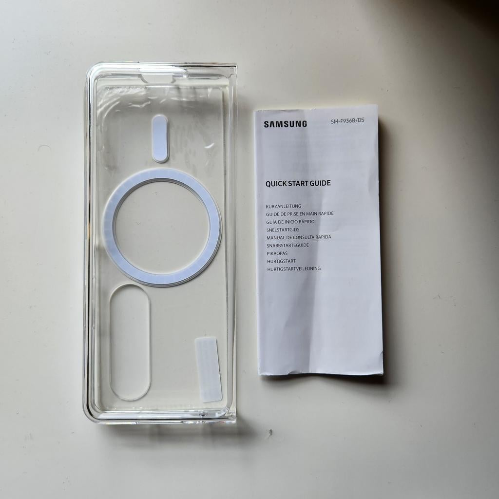 Transparante hoesje Samsung galaxy Z Fold 4. Magnetic !, Ophalen