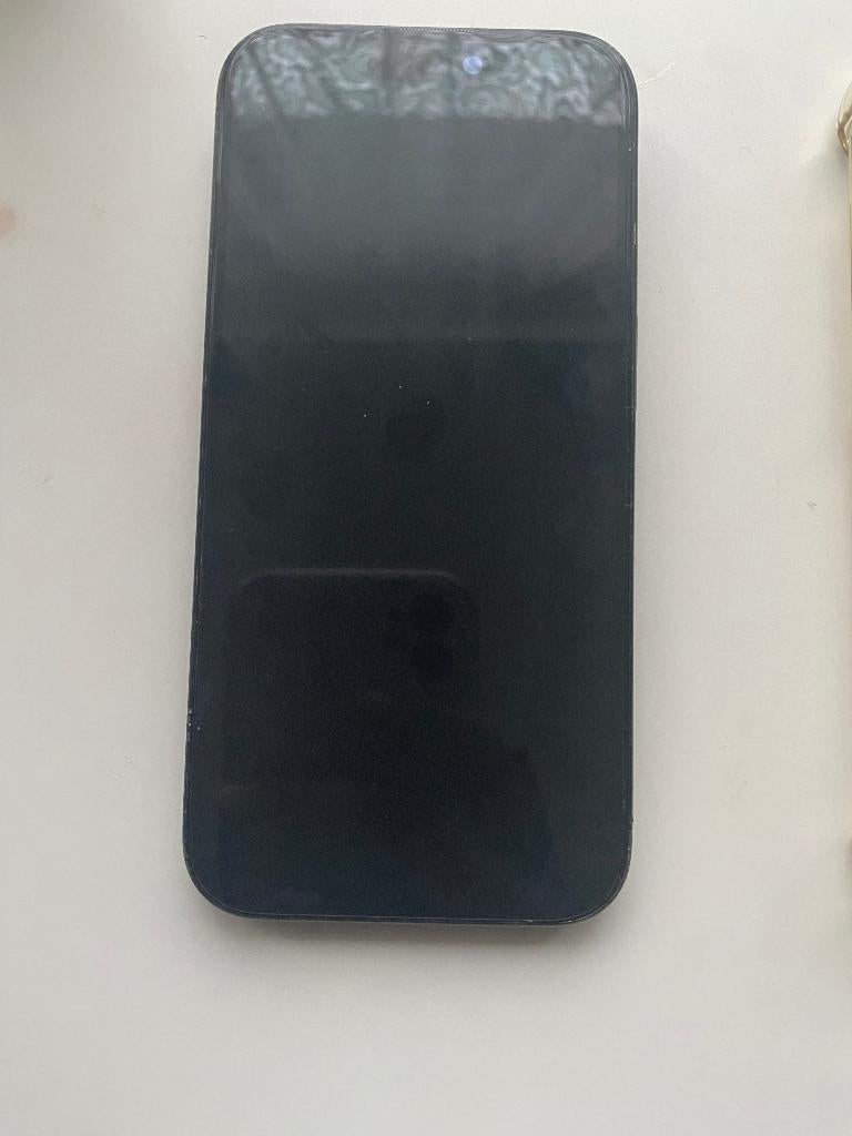 Zwarte Iphone 15 Pro met hoesje, Télécoms, Téléphonie mobile | Apple iPhone, 256 GB, Enlèvement ou Envoi, 88 %, Comme neuf