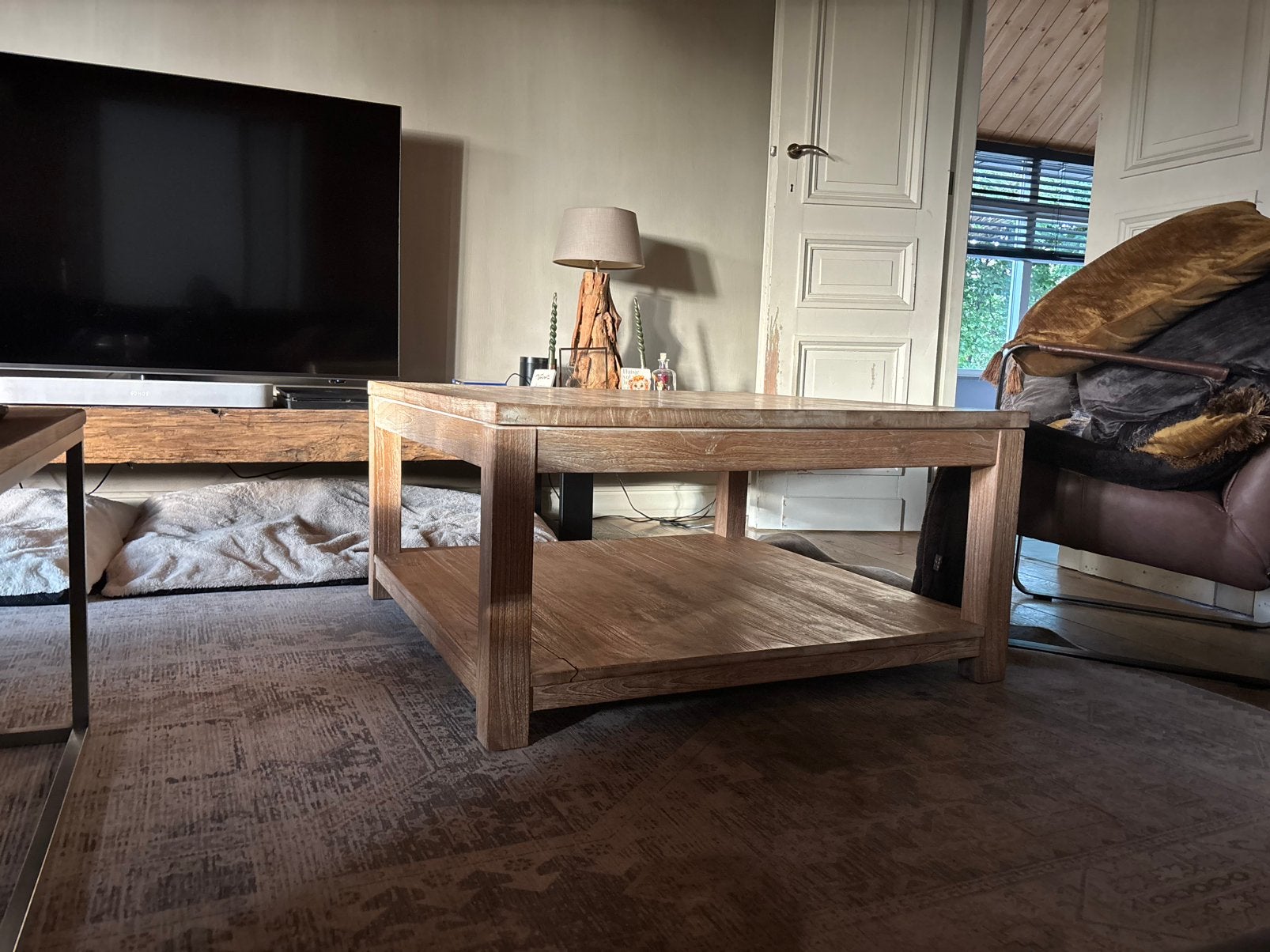 Salontafel, Ophalen, 50 – 75, 50 tot 100 cm, Vierkant