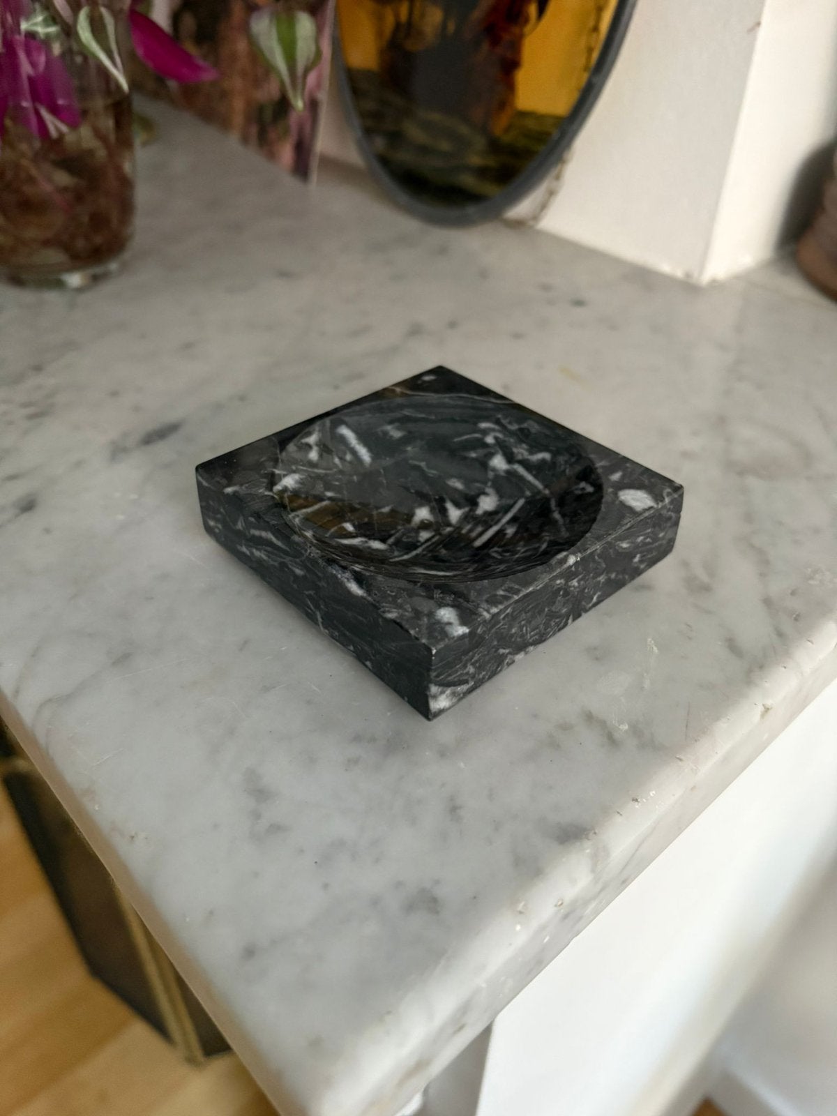 Cendrier/ vide poche soviétique marbe, Collections, Enlèvement ou Envoi, Comme neuf