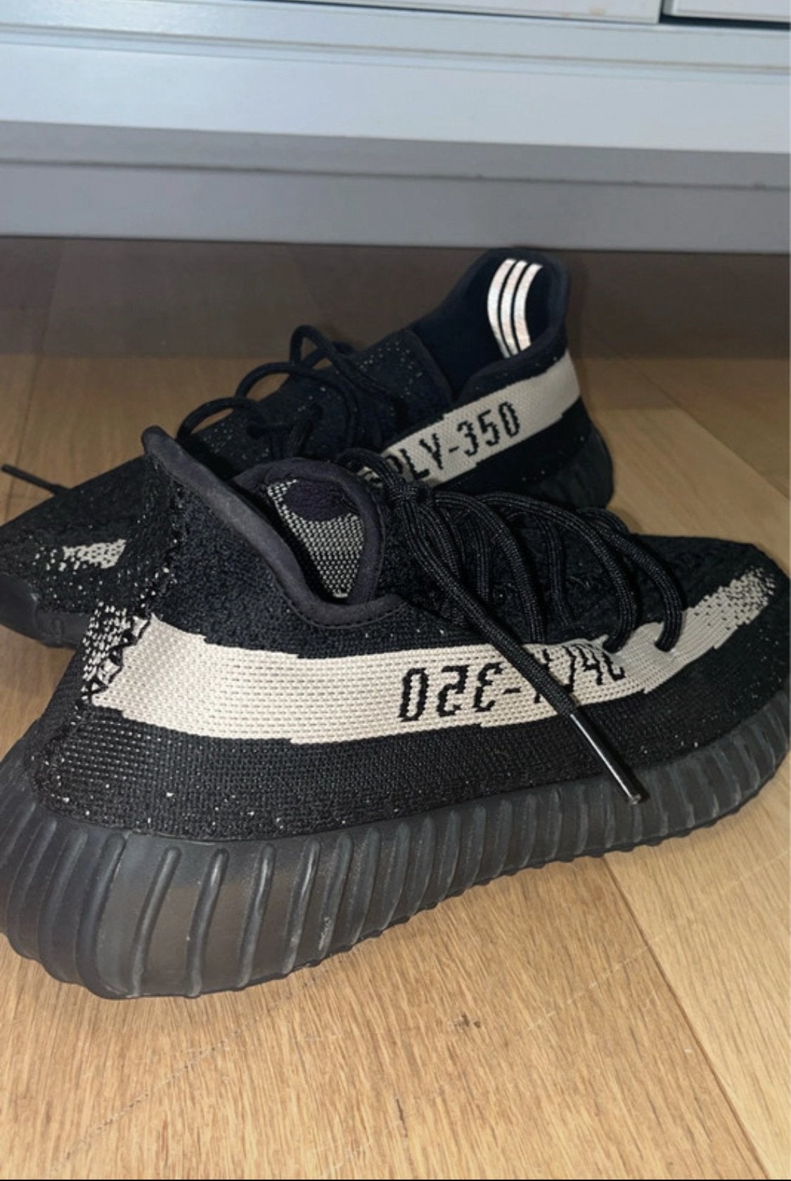 Yeezy Boost 350 V2 Oreo – zwart/wit, Kleding | Heren, Zwart, Ophalen of Verzenden, Zo goed als nieuw, Sneakers
