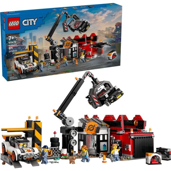 LEGO 60472 Scrapyard - City, Lego, City, -, Nieuw