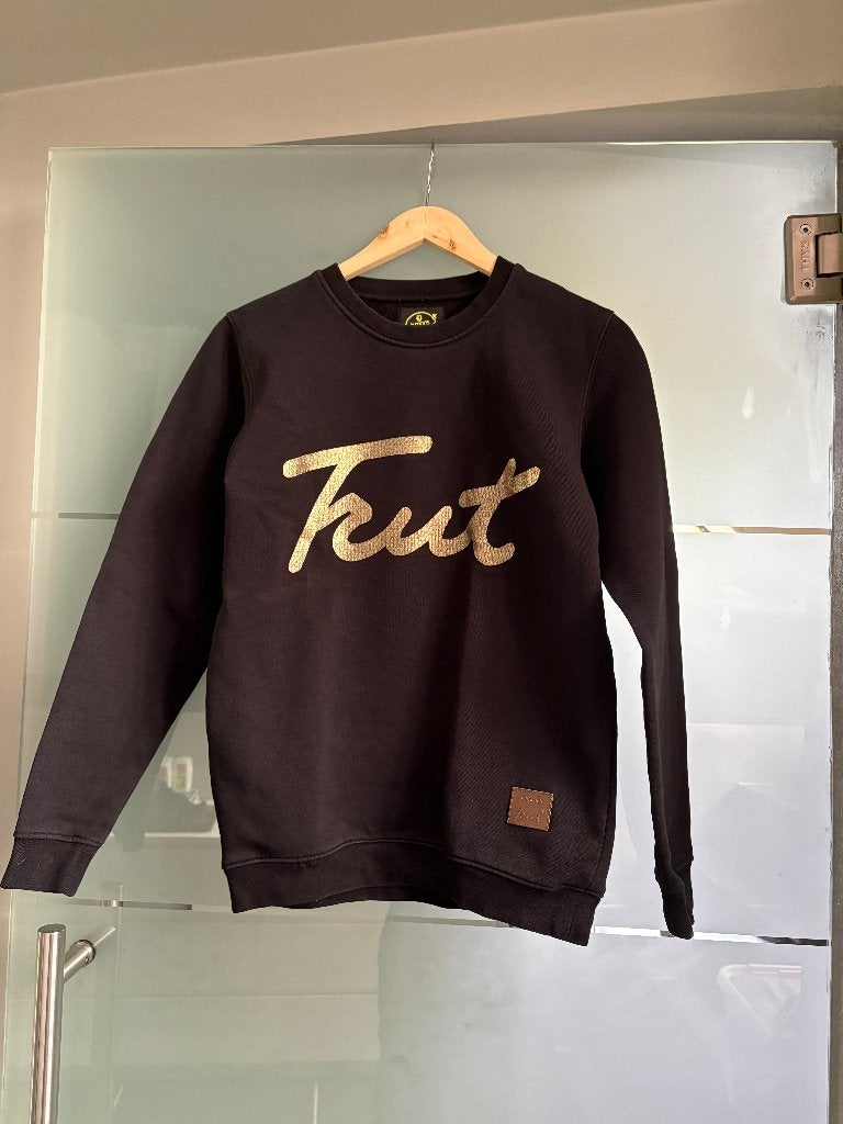 Sweater TRUT, Kleding | Dames, Truien en Vesten, Zwart, Ophalen of Verzenden, Zo goed als nieuw, Maat 36 (S)