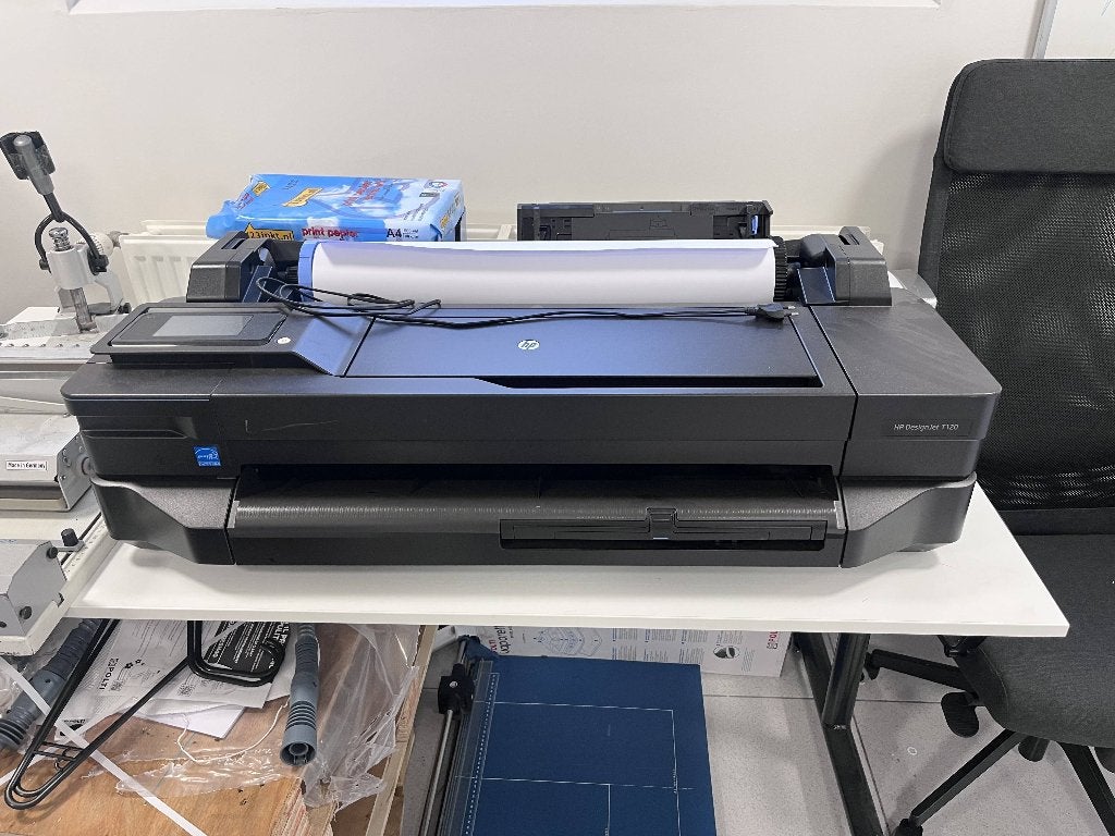 HP DESIGNJET T120, Ophalen, Gebruikt, Kopieerapparaat
