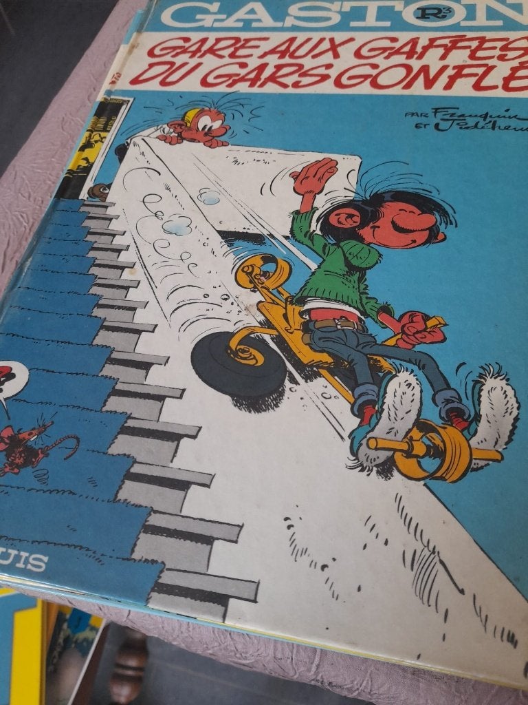 BD GASTON LAGAFFFE édition 1973, Plusieurs BD, Comme neuf, Enlèvement, Franquin