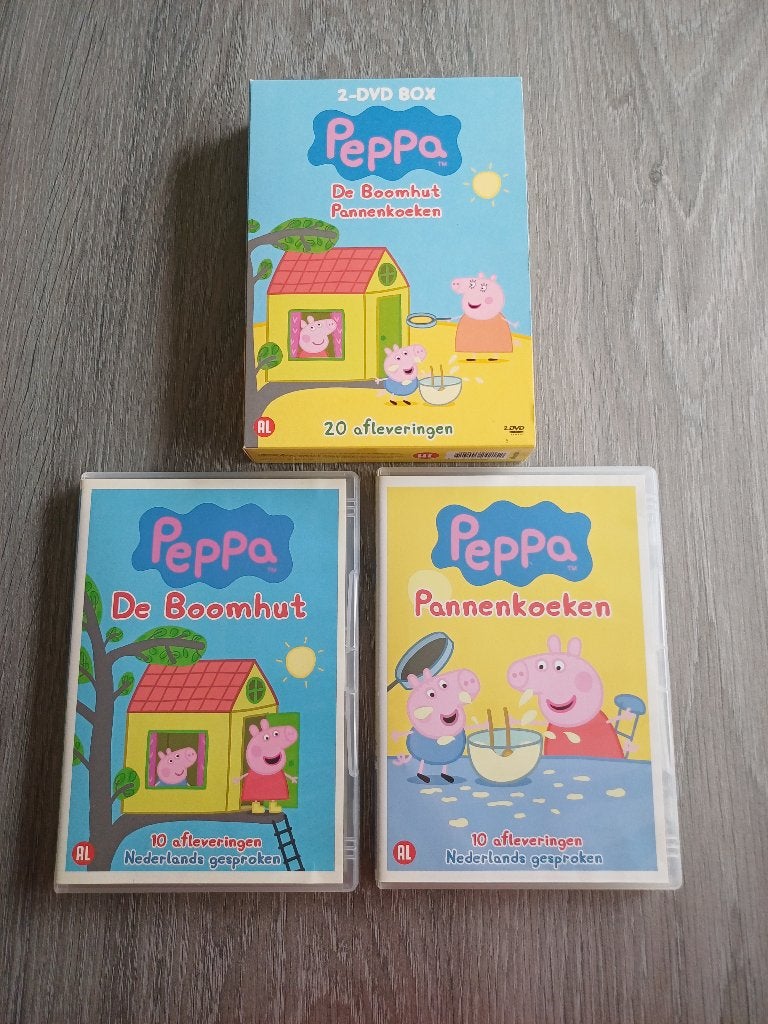 Peppa Pig (2 DVD-Box), À partir de 6 ans, Dessin animé, Comme neuf, Enlèvement