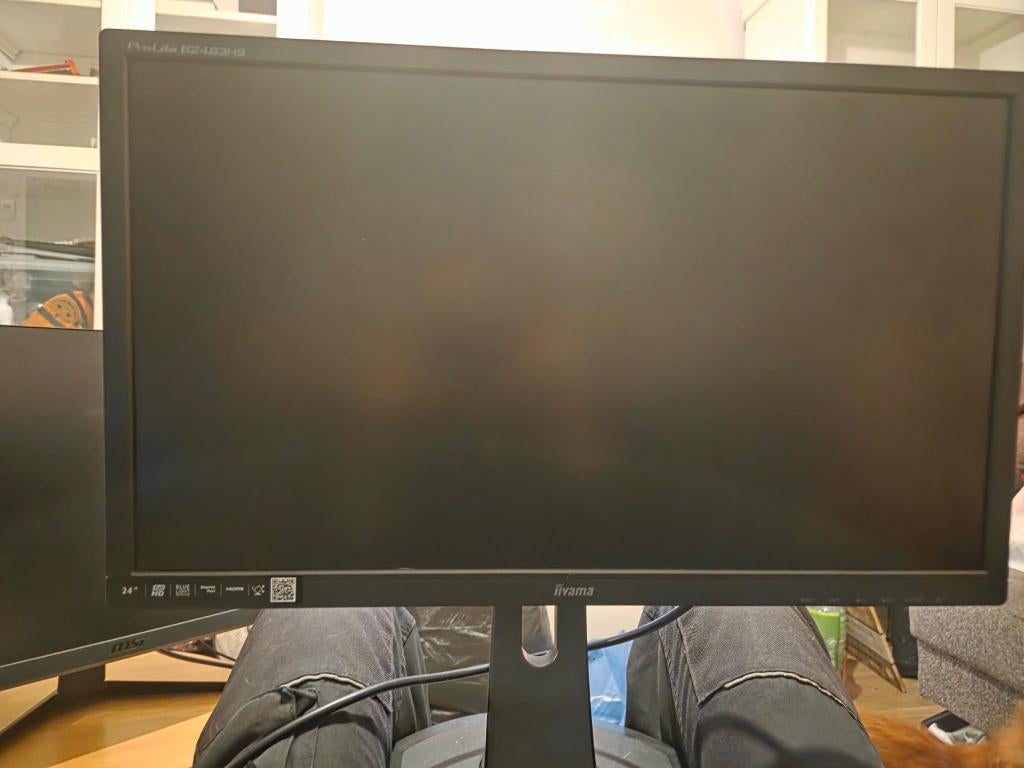 iiyama ProLite B2483HS, Kantelbaar, Full HD, Zo goed als nieuw, Iiyama prolite